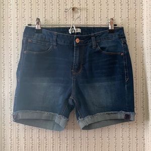 Size 6 High Rise Jean Shorts